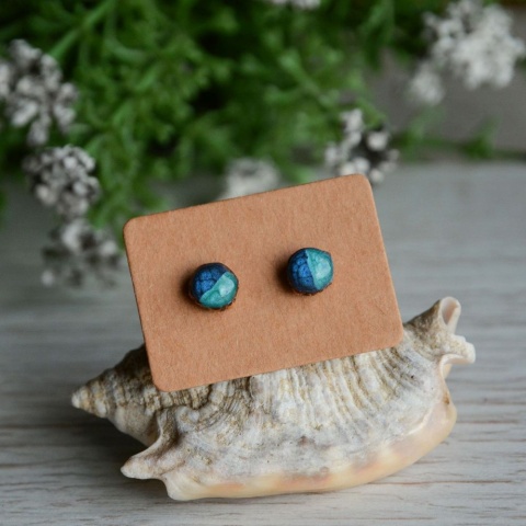 Jak ocean - kolczyki sztyfty Jak ocean - kolczyki sztyfty