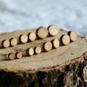Naturalne kolczyki z drewna z polskich lasów