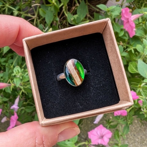 Pierścionek handmade na prezent Pierścionek handmade na prezent
