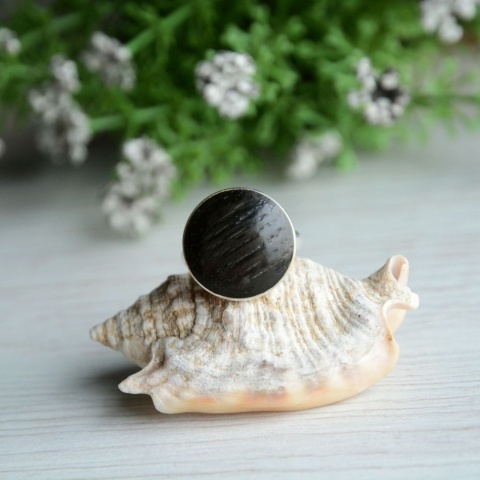 Pierścionek hand made w srebrze