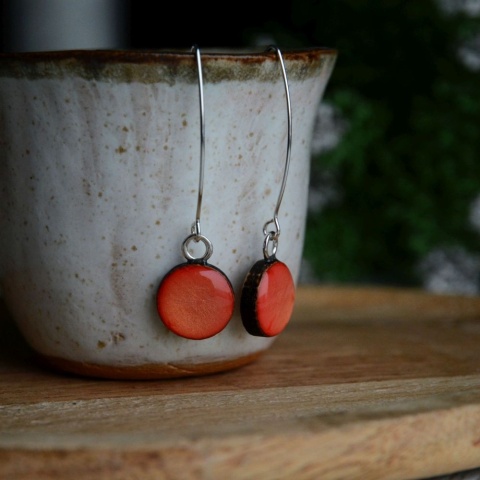 Kolczyki na biglu rybka