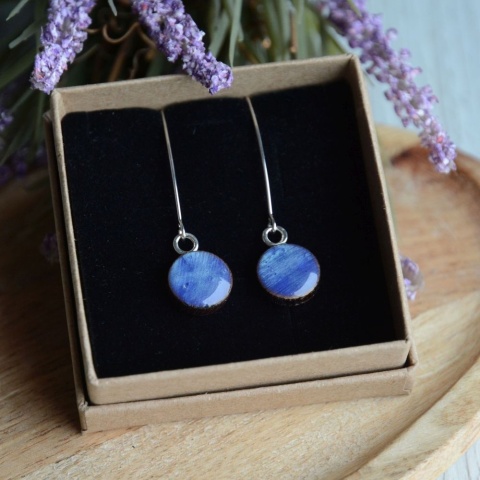 Ręcznie wykonane kolczyki wiszące