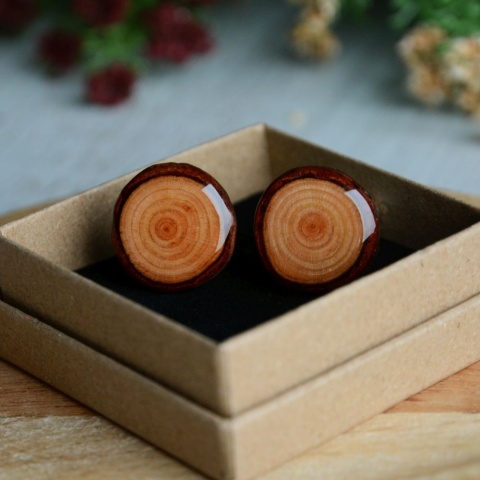 Duże spinki mankietowe