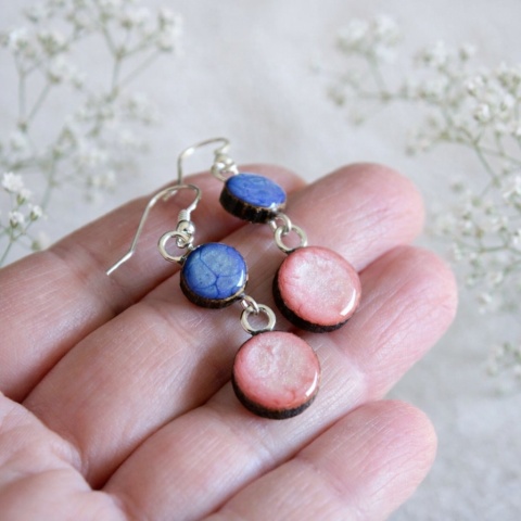 Ręcznie wykonane kolczyki